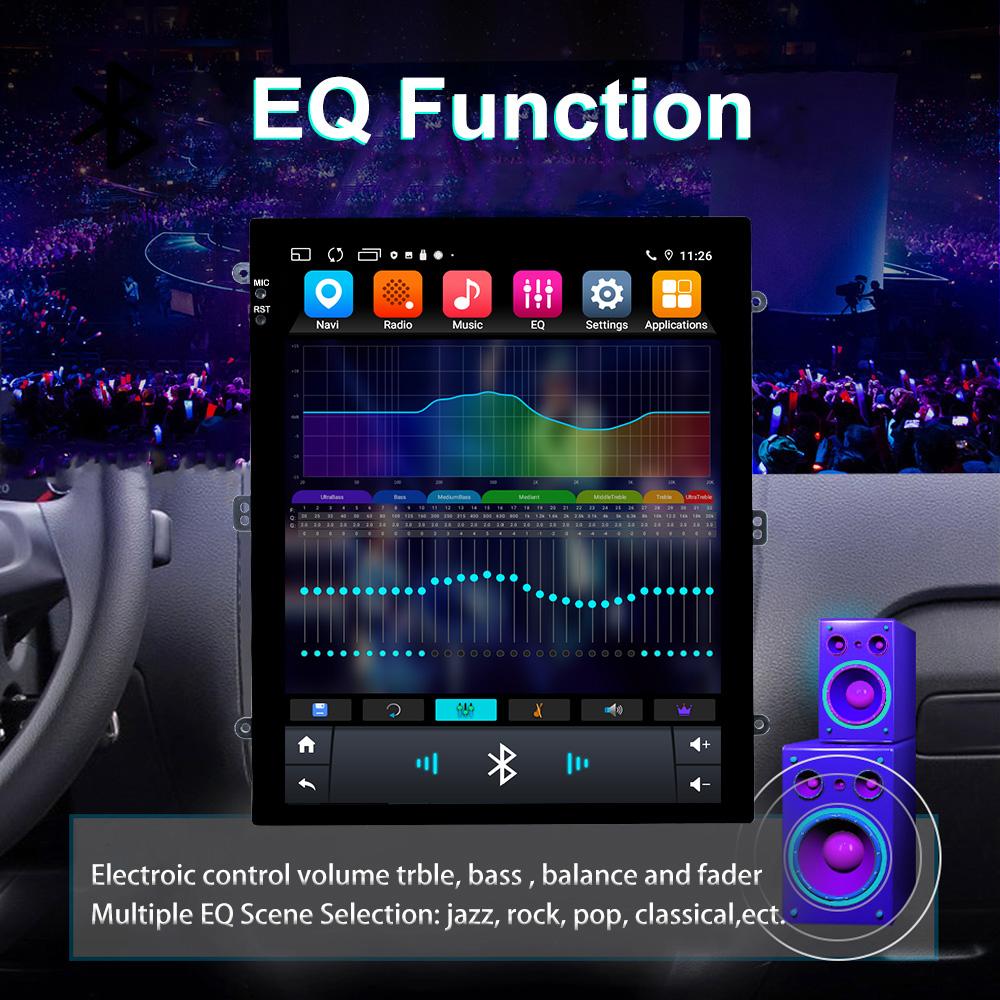 2din 9.7 Inch  Radio Car Android Multimedia Player For Kia Sorento BL 2002 - 2006 Tesla Style 2 Din Carplay Auto GPS Stereo