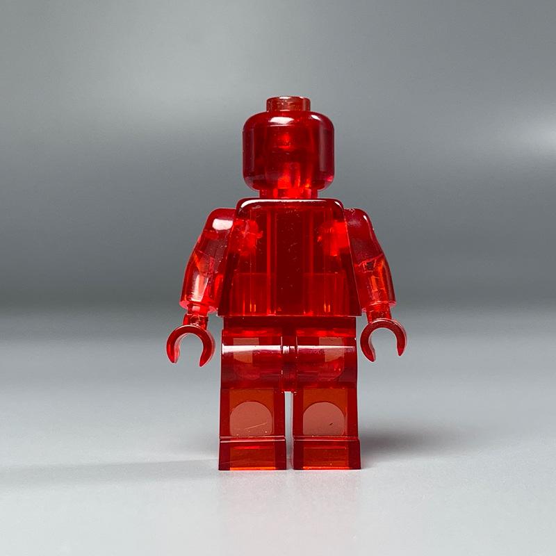 DIY Transparent Minifigure Building Blocks - Plain & Multi-color Paintable
