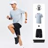 Men's Quick-Dry Sports T-Shirt & Shorts Set