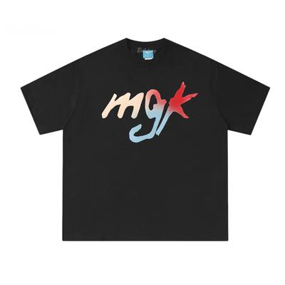 Singer MGK LOGO T-shirt 2025 New Style Hip Hop Soft Summer High Quality Graphic Printing Tops 100%Cotton Fashion O-neck Tees
