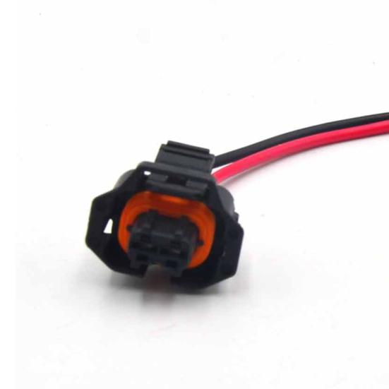 Excellent Fuel Injector Connector Universal Black Fine Workmanship