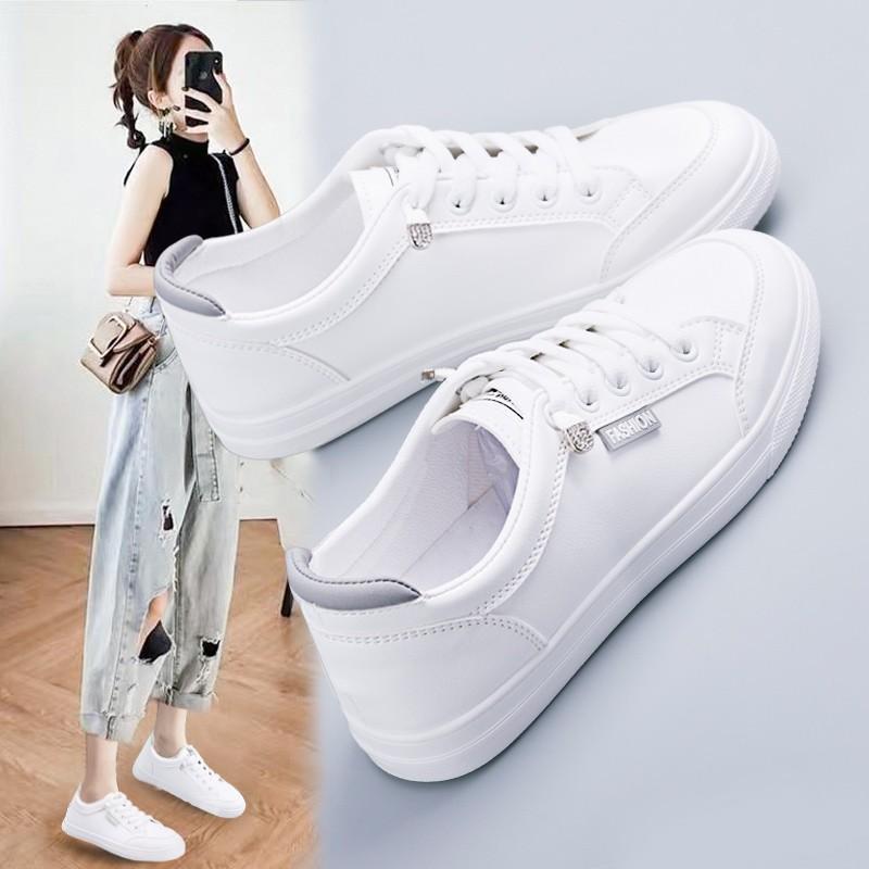 Little white shoes women's fashion women's shoes 2025 new spring and autumn flat-bottomed casual shoes ins trendy summer thin breathable board shoes