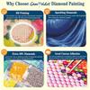 Diamond painting DIY fairy under moonlight art kit for home room decoration