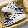 Fashion 2025Summer Fashion Designer Men Half Slipper Breathable Casual Platform Shoes Lightweight Sneakers Outdoor Walking Flats Loafers