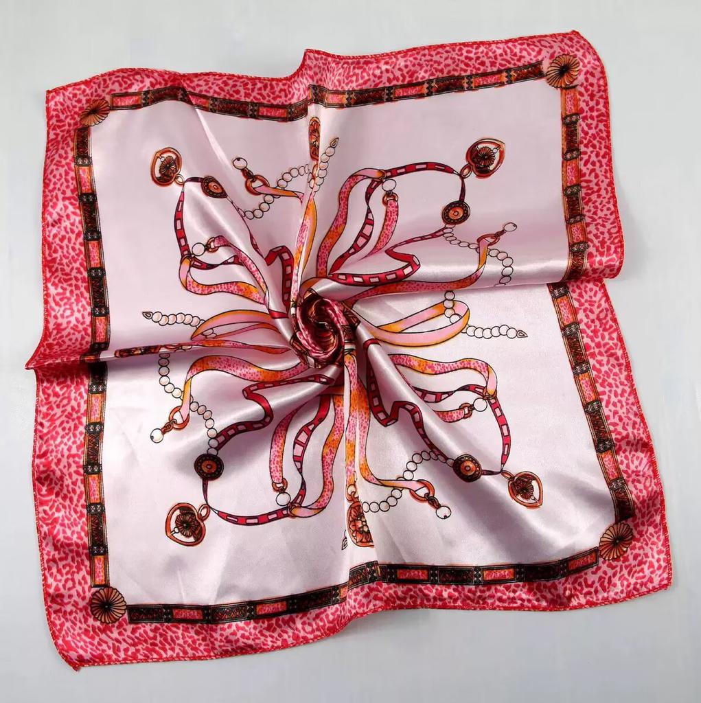 Women's Silk Scarf Business Dress Neck Protector Professional Mobile Telecom Banking Stewardess Small Square Scarf Women's Scarf Shawl Fashion