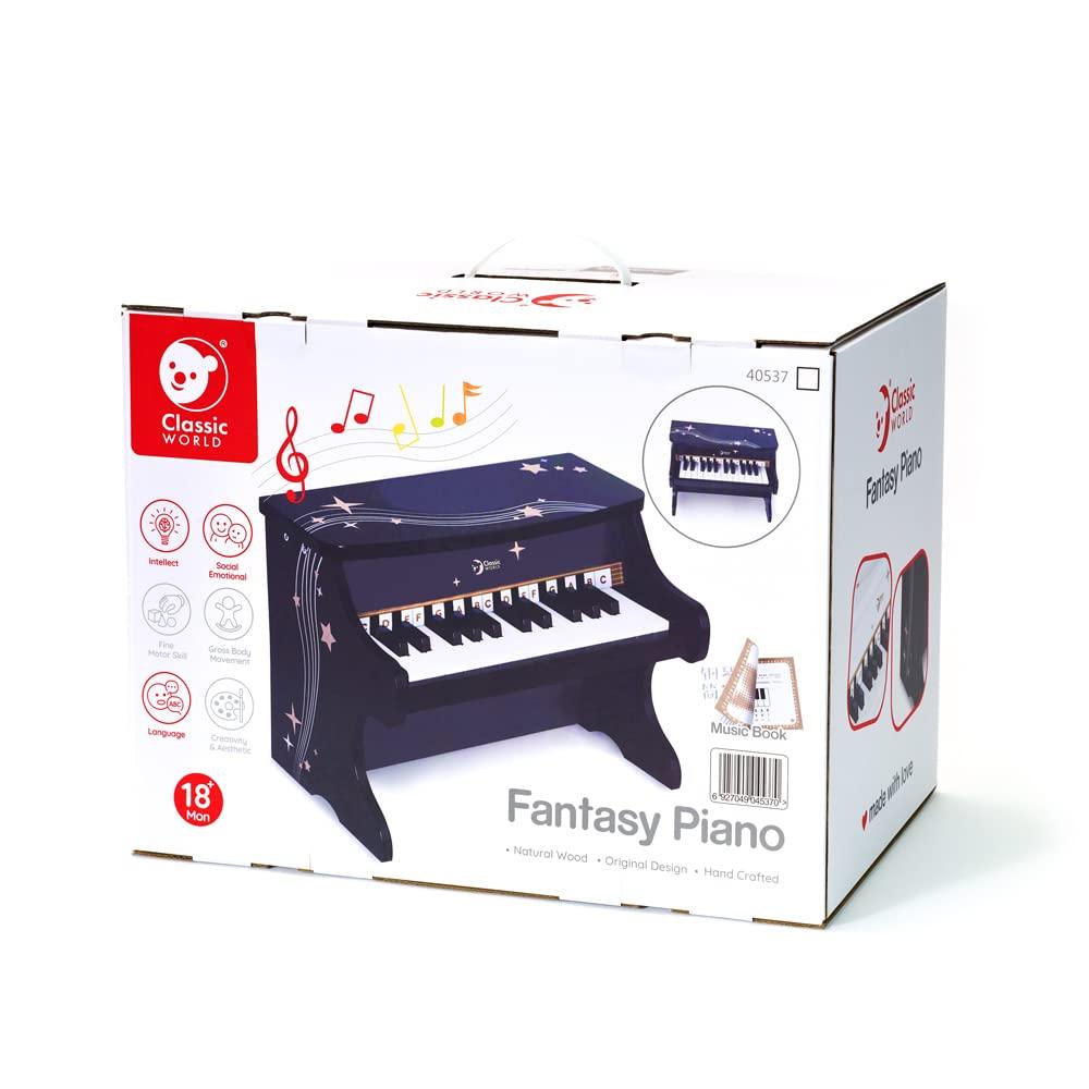 Classic World Classic World Fantasy Piano Toy Mini Piano Musical Instrument Toy Authentic Toy Piano Children 25 Keys (CL40537)