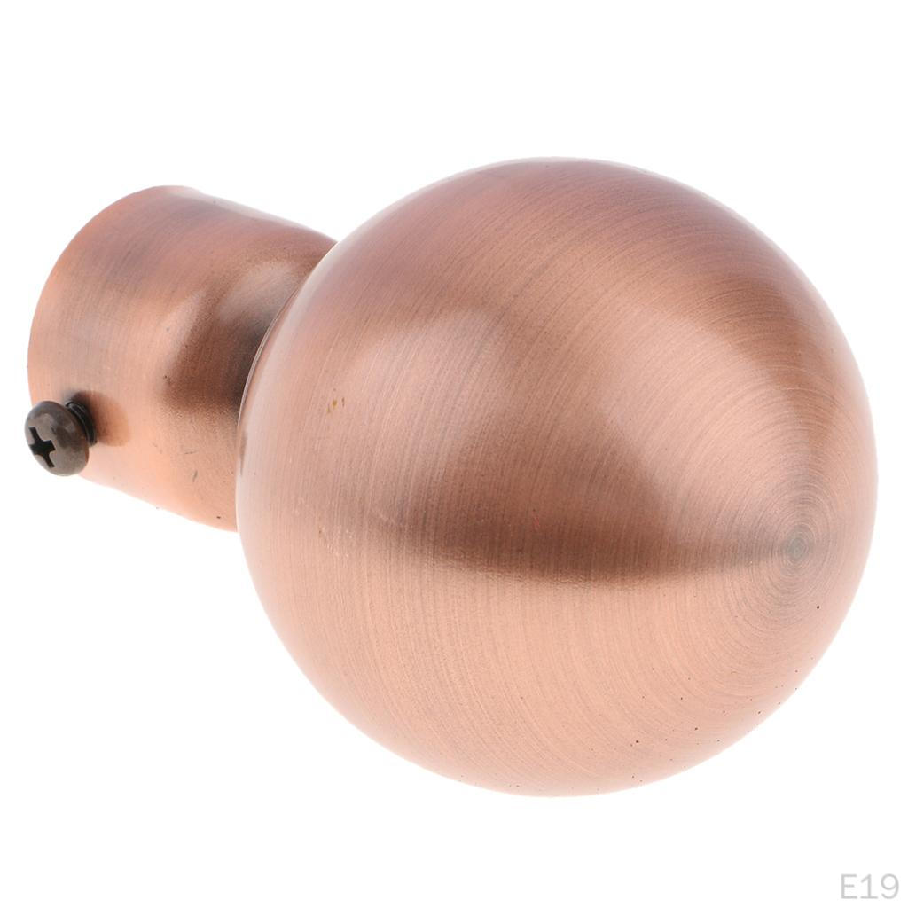 Curtain Panel Rod Head/Ends/Finals Decorative For 28mm Poles