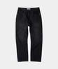 Jou Loose Fit Tapered Denim Pants (Washed Black)