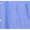 UNIQLO Jil Sander Collaboration Striped Button-Up Long Sleeve Shirt Men shirts Blue 478673-63
