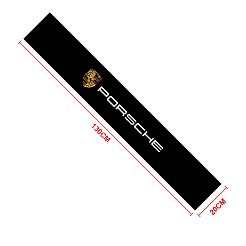 1 stk Bil Frontrute Emblem Klistremerker Foran og Bak Dekorativ For Porsche Cayenne Panamera Macan Boxster 911 Carrera-GT 944 918 917