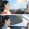 2PCS Breathable Mesh Car Side Window Sun Shade Window Mesh Sun Shade  Front Side Windows