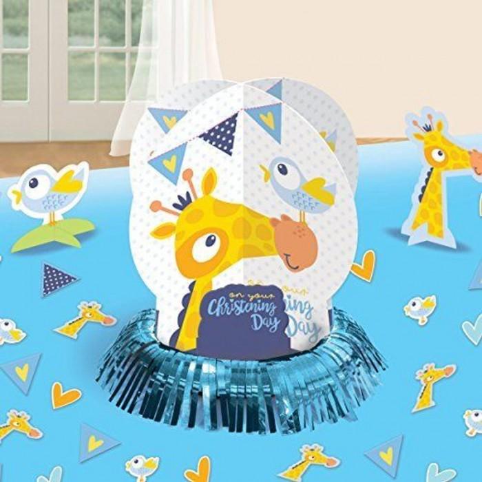 Amscan On Your Christening Day Giraffe Table Decoration Set