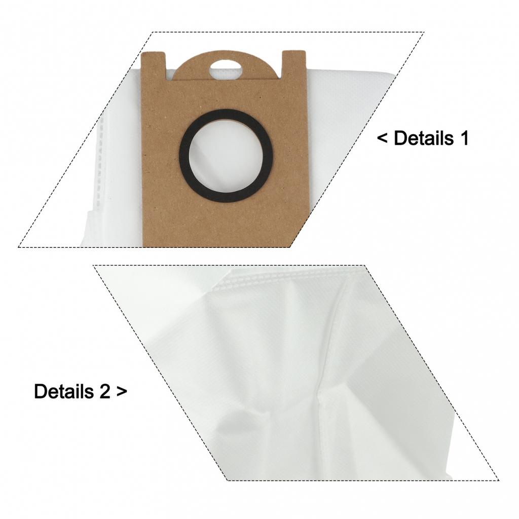 5 Pack of Dust Bags for Kogan For SmarterHome For LX16 Pro Robot Cleaner