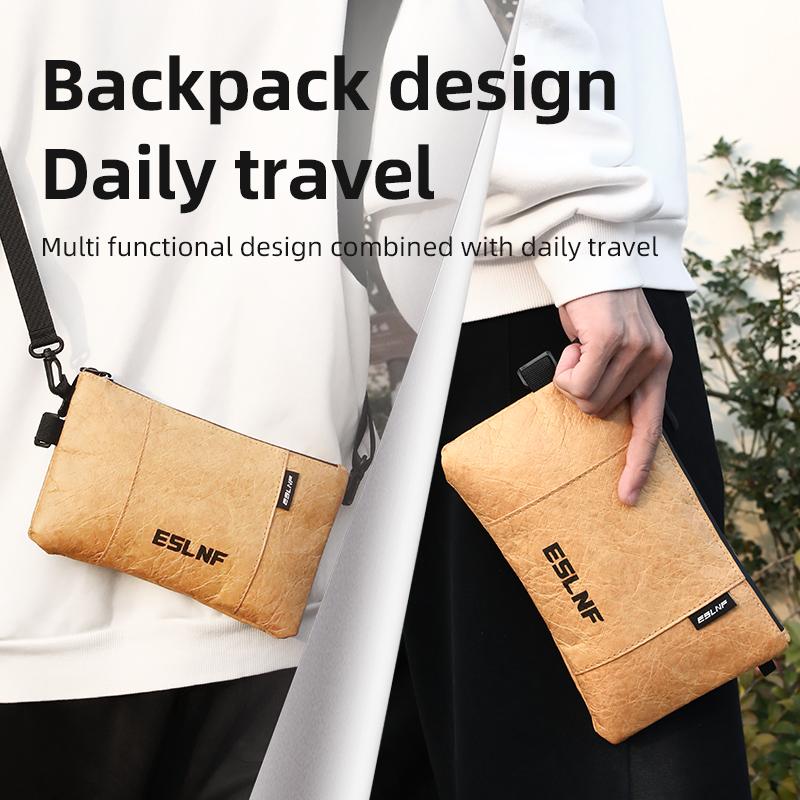 ESLNF Eco-friendly Cycling Pouch Riding Bicycle Handlebar Bags Mountain Road Bike Purse Crossbody Bag