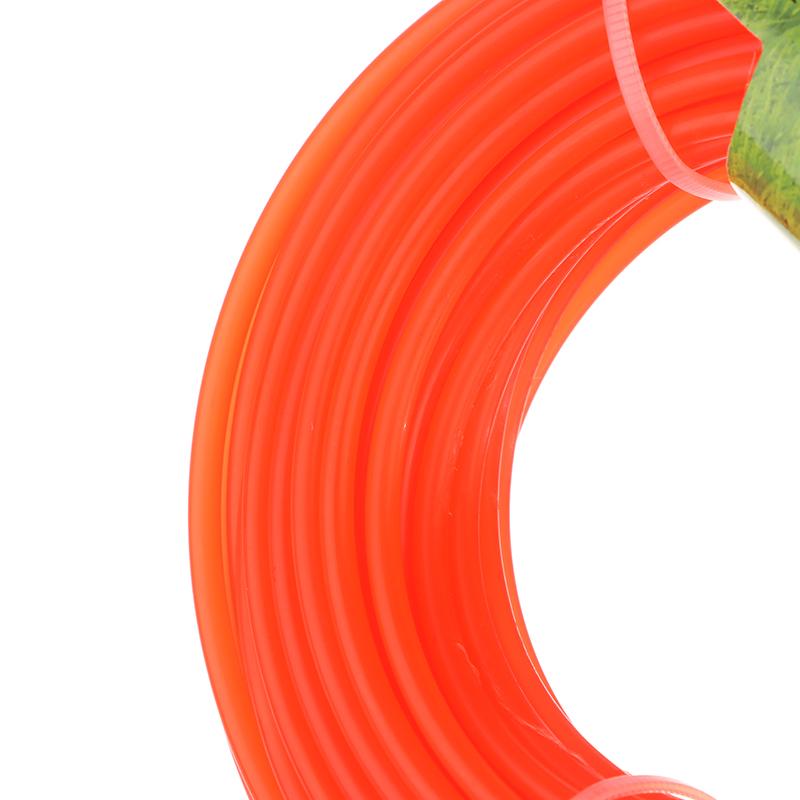 1Pc 15M*2.4Mm/2.7Mm/3Mm Mowing Nylon Grass Trimmer Rope Brush Cutter Line