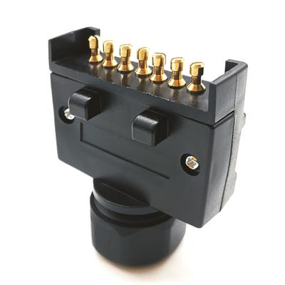 7 Pin Trailer Connector Portable Removable Heavy Duty Replace High Conductivity Boat Ship RV Plugs Australia Plug