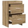 Nightstands 2 pcs Artisan Oak 40 x 30 x 60 cm Engineered Wood