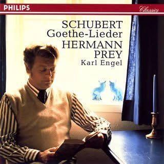 CD PREY (HERMANN)? SCHUBERT; ENGEL (KA - Schubert: Songs on Poems by Goethe  PHCP3711 Japan ObiClassical Used