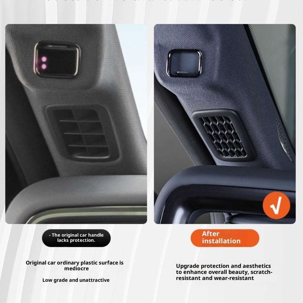 For Byd Leopard 5 Denza B5 Front Air Outlet A-Pillar Protector Interior Decorative Frame Car ModificationGood Product