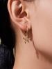 18K Gold-Plated Stainless Steel Star & Diamond Beach Vacation Jewelry - Fade Resistant