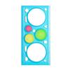 Creative Kaleidoscopic Ruler Set for Kids – Educational and Versatile Drawing Tool