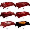 Valentine's Day Table Cloth Rectangular Tea Table Cover Dining Home Decor