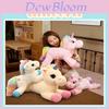 Peluche Unicorno Magico Giocattolo Bambola di Peluche Ideale per Regali di Compleanno per Bambini