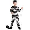 Multifunktionales Polyester Kinder Sträfling Kostüm Mit Nummern Halloween Rollenspiel Kostüm Fotografie Requisiten Zubehör