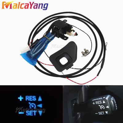 With Bule LED Light Cruise Control Switch Steering Wheel Cover Lower 45186-0D050-C0 For Toyota Corolla 2014 RAV4 2013-2015
