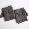 Elastic Winter Crochet Ankle Warmer Short Knitted Socks Tassel Boot Socks Leg Warmers