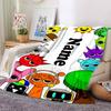 Customizable SPRUNKI4 Throw Blanket – Personalized Name, All-Season Cozy Snug Blanket, Machine Washable, Personalized Blanket