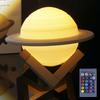 Moon Lamp USB Charging LED Night Light, 7-Color Touch, Creative Bedside Planet Lamp, Perfect Birthday Gift.