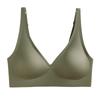 Non Marking Underwear, Women's, Gathered Thin Style, No Steel Ring, Cinched Breast, Anti Sagging, Soft Support, Bra