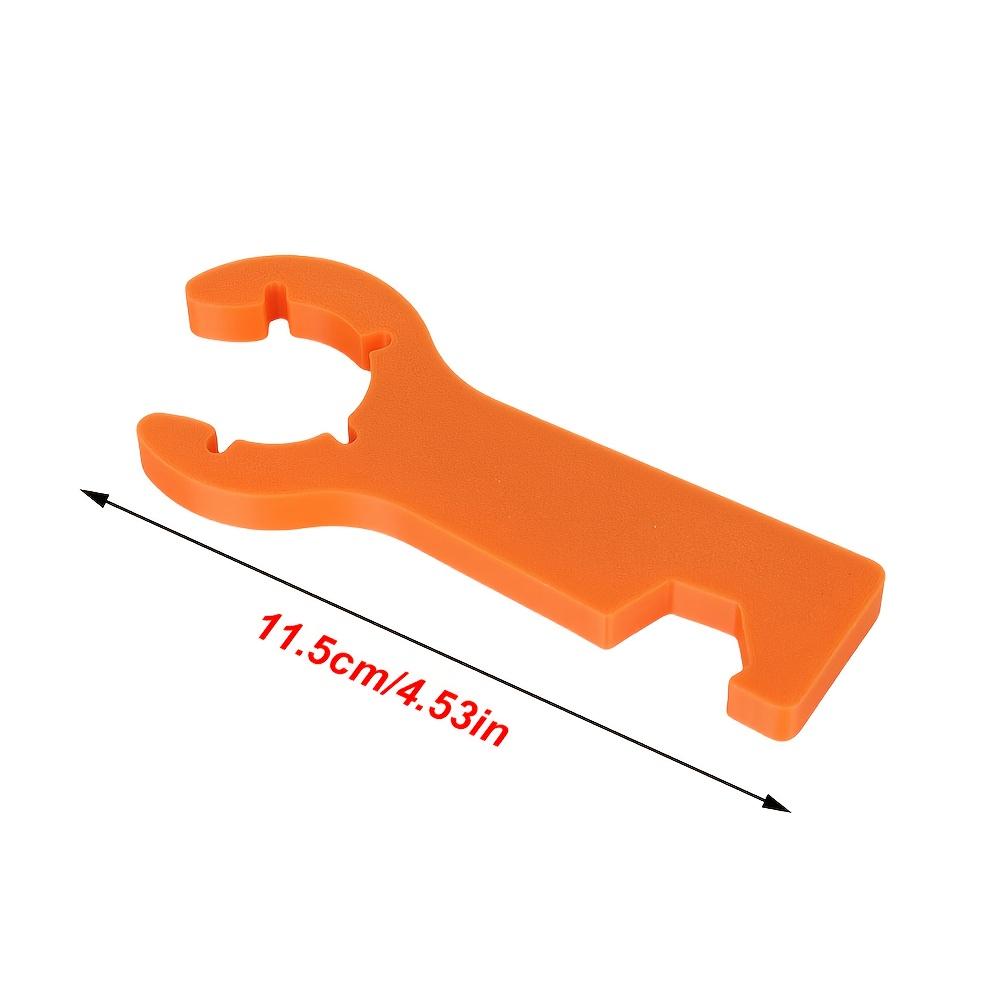 Dual-Head Gas Bottle Wrench with Magnetic Tip - Duty PVC Camping Tool for RV, Outdoor & Kitchen Use - Securely Holds Gas Bottles