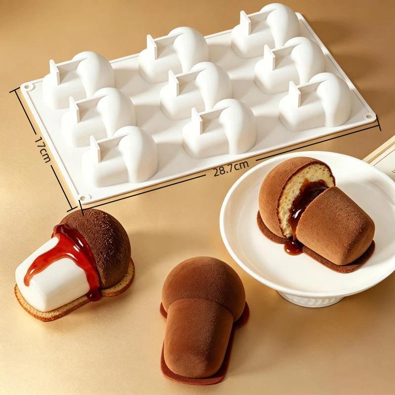 Fruit Shaped Silicone Mold For Mousse Cake Peach Grape Apricot Chocolate Pudding Candy Making Mold Kitchen Baking Tool