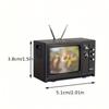 1piece Miniature Model Of Simulated Tv Set For Decoration House Decoration Best Gifts Birthday