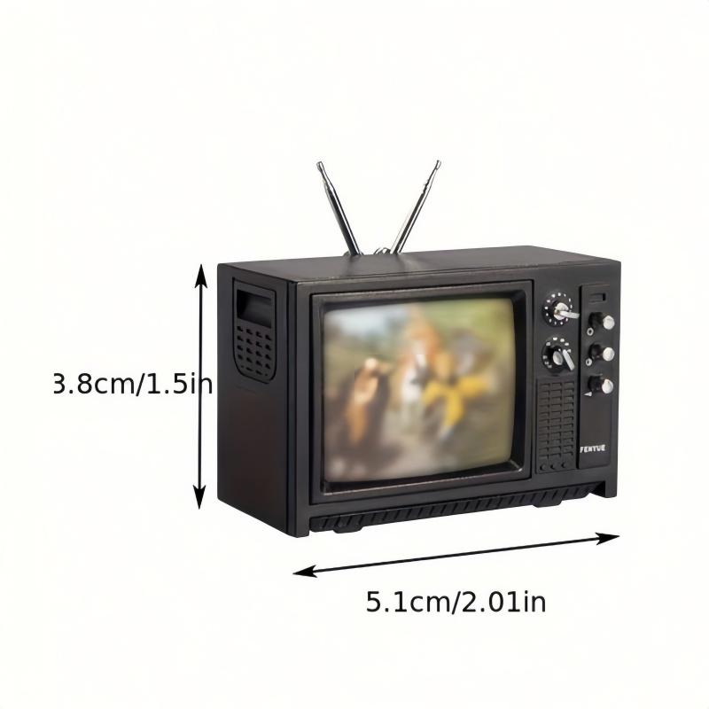 1piece Miniature Model Of Simulated Tv Set For Decoration House Decoration Best Gifts Birthday
