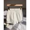 Women's Solid Color Loose Casual Fashion Shorts, Summer Streetwear for European & American Markets