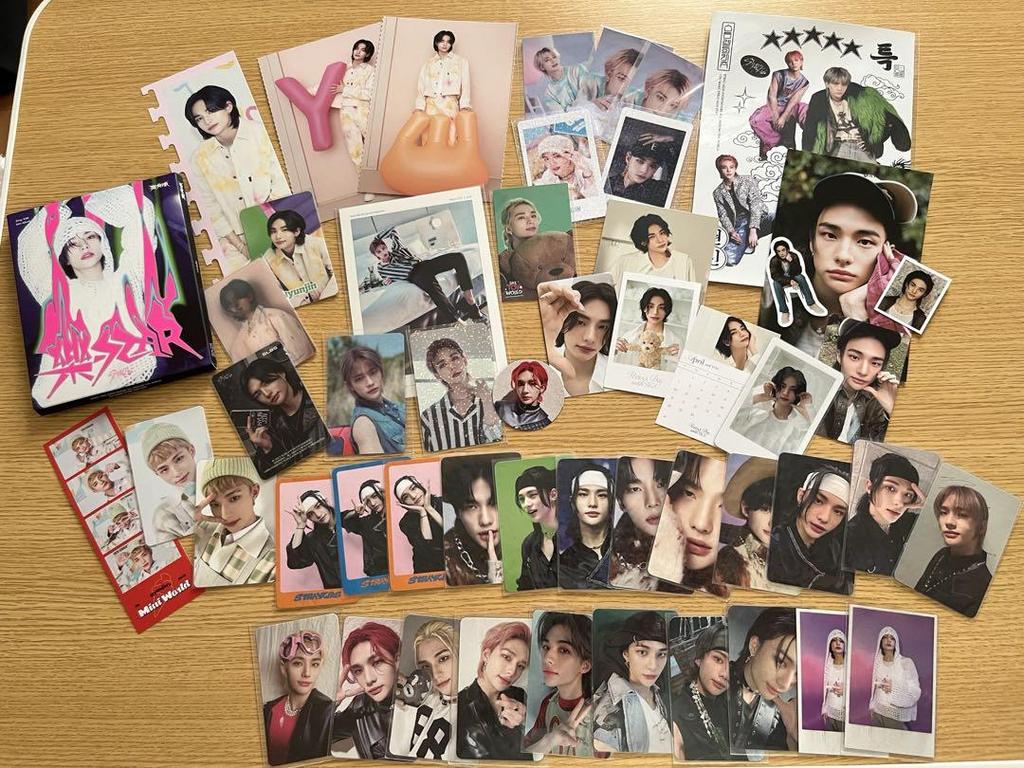 [USED] Stray Kids Hyunjin Bulk Sale