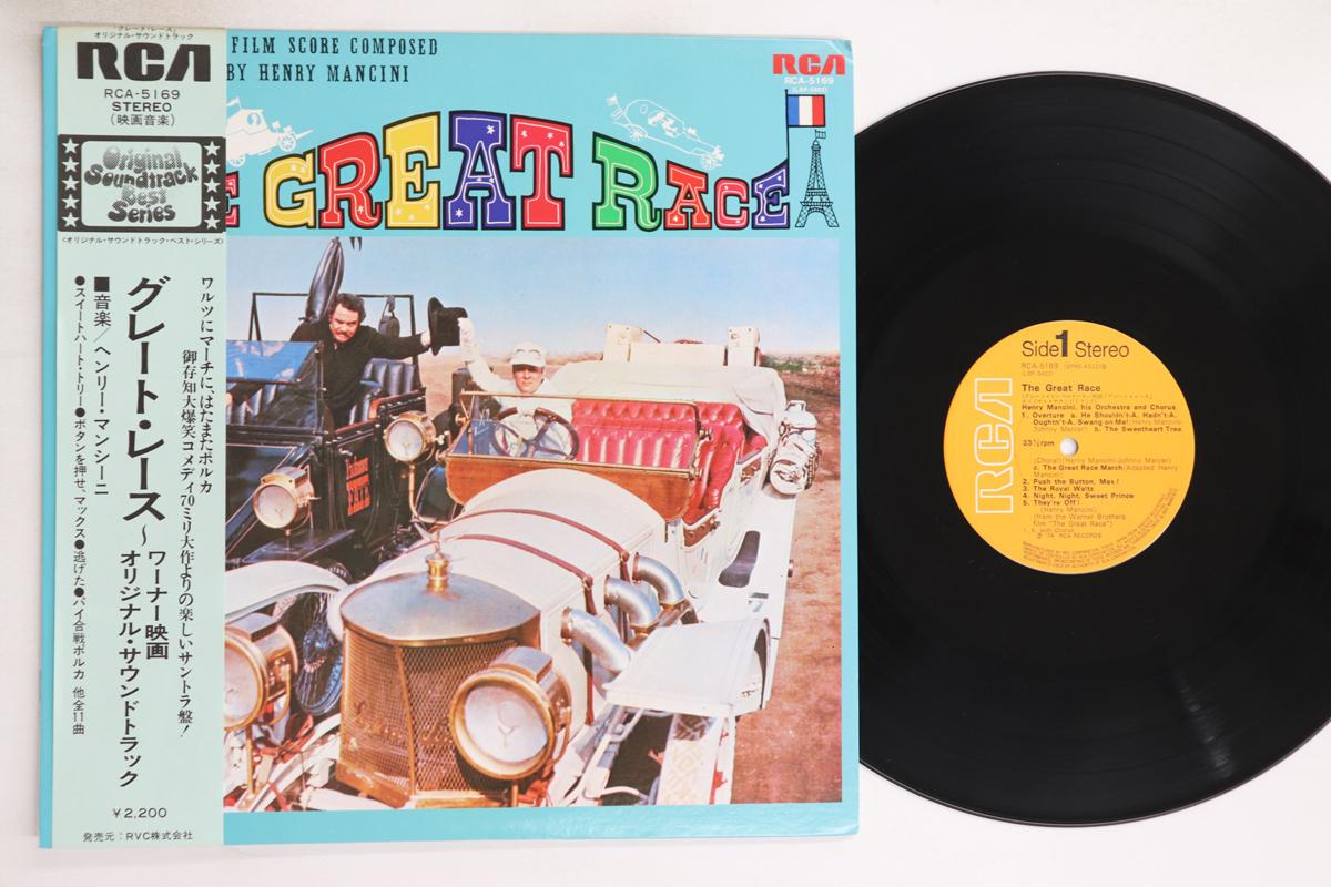 

LP Record OST - Great Race RCA5169 RCA 1974 Japan Obi Soundtracks & Musicals Used