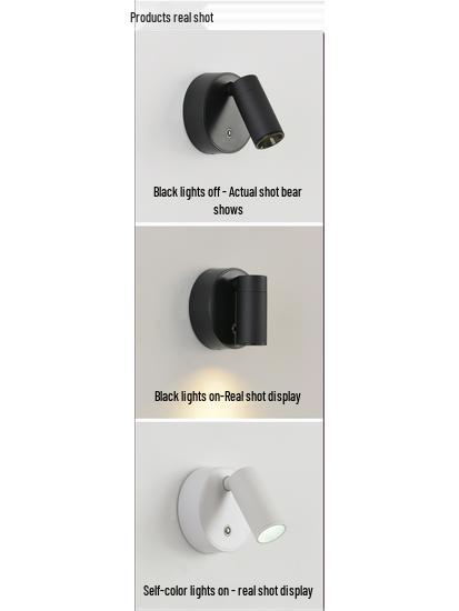 Wireless Magnetic Night Light: Portable, No-Drill Wall Lamp for Bedroom, Bedside, and Reading