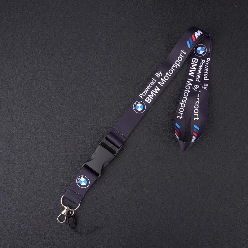 NDQB9 Mobile Phone Motorcycle Car Neck Strap Lanyard Keychain For Bmw E46 E36 G20 E90 E60 F30 F10 E39 X1 M Performance Car Accessories