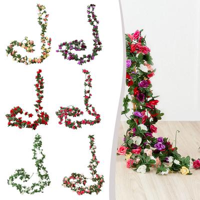 Künstliche Rosenranke Rosenranke Dekoration Lebensechte Rosen