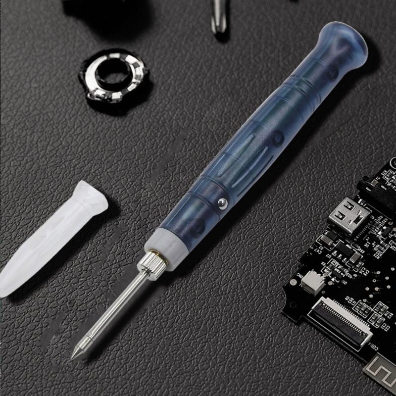 USB Powered Soldering Iron 5V 8W Quick Heat Soldering Tool for Homes & Lab Use
