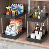 Kitchen Under Sink Storage Organizer 2 Tier Drawer Multipurpose Rack Cabinet Under Sink Storage Rack Bathroom Kitchen Organizer