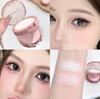 Kakashow Double-Layer Matte Highlighter: Natural, Long-Lasting, Two-Tone 3D Brightening Powder.
