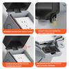 IP66 Waterproof ABS Plastic Junction Box - Gray for Outdoor Power Distributionoutdoor rainstorm proof