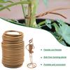 1 Rolle weicher, flexibler Gartenbinder, Pflanzendraht, zur Unterstützung der Befestigung von Kletterpflanzen, Gartenbedarf
