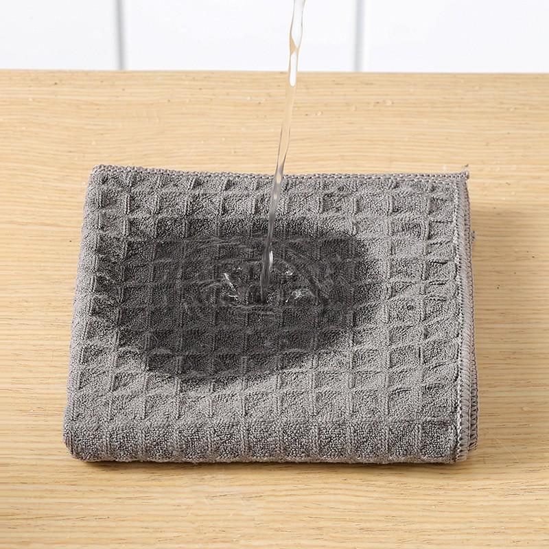 Absorbent Non-Linting Waffle Kitchen Dishcloth