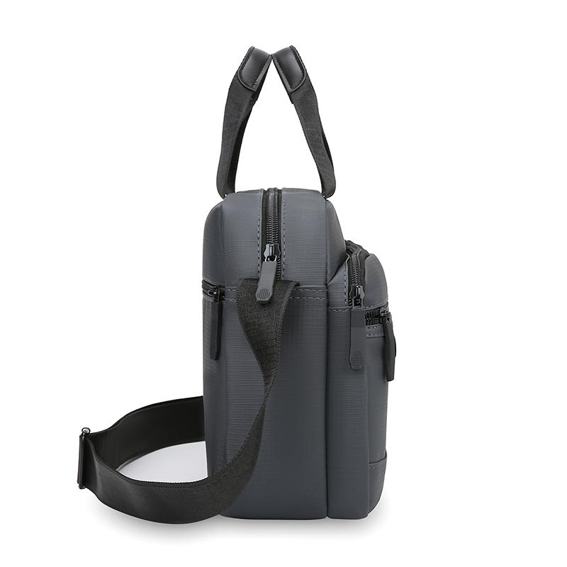 Herren Anti-Diebstahl Business Umhängetasche - Langlebige Büro-Aktentasche mit mehreren Reißverschlusstaschen